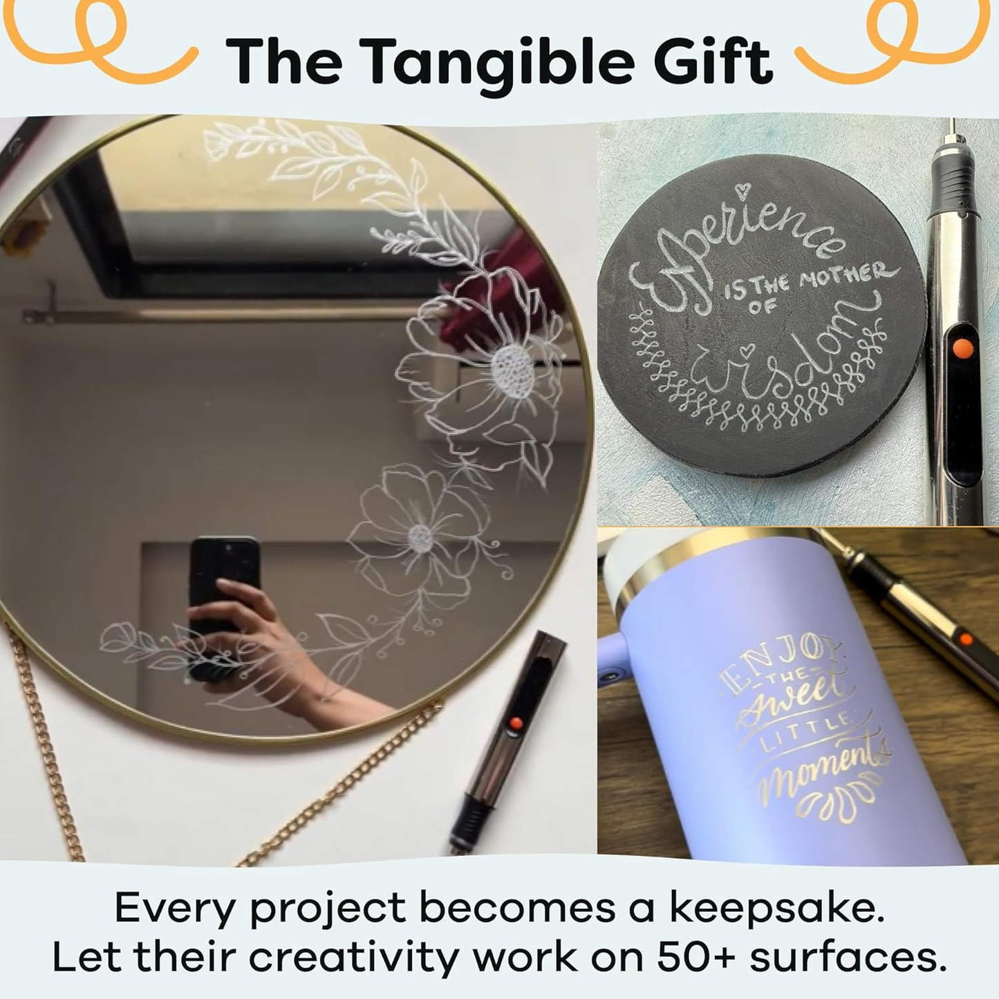 Wireless portable engraving pen