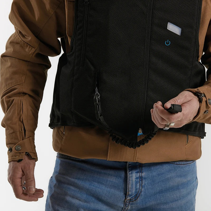 Airbag Vest – Black (Mechanical Trigger)