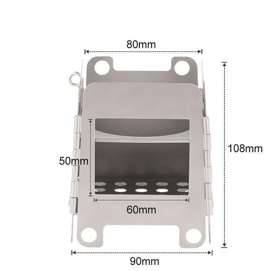 Portable Titanium Alloy Camping Stove