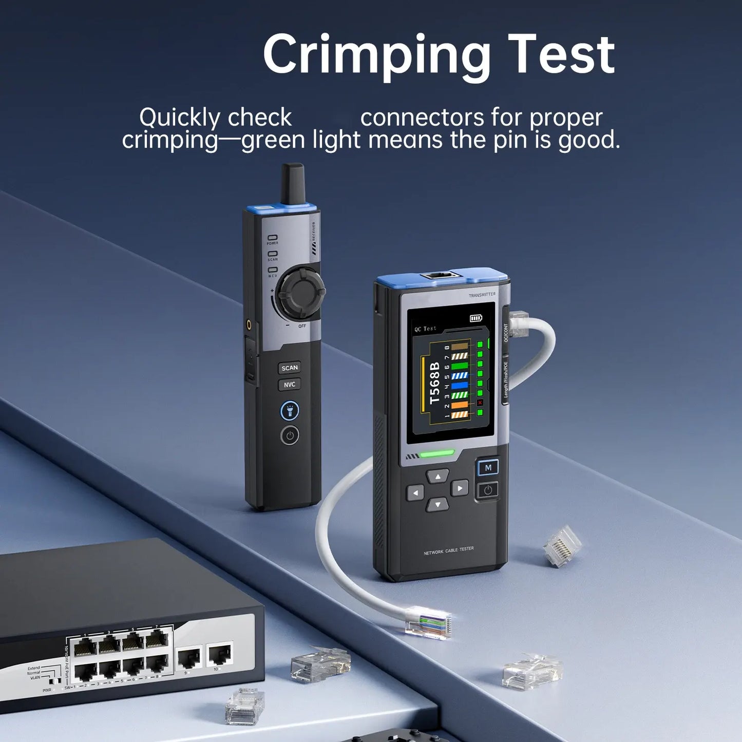 Multifunctional Network Cable Tracker