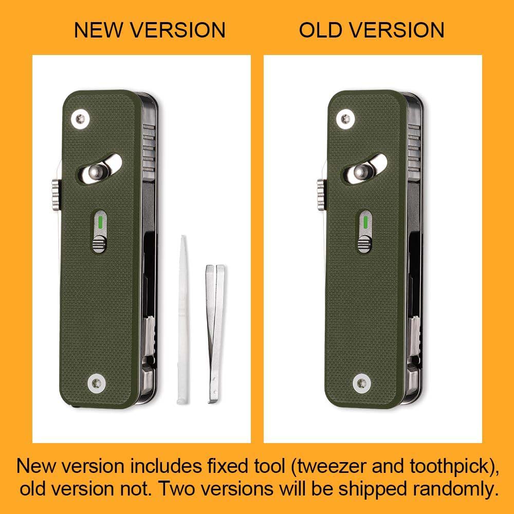 Portable adjustable pocket tool kit, pre-loaded with 8 essential tools.