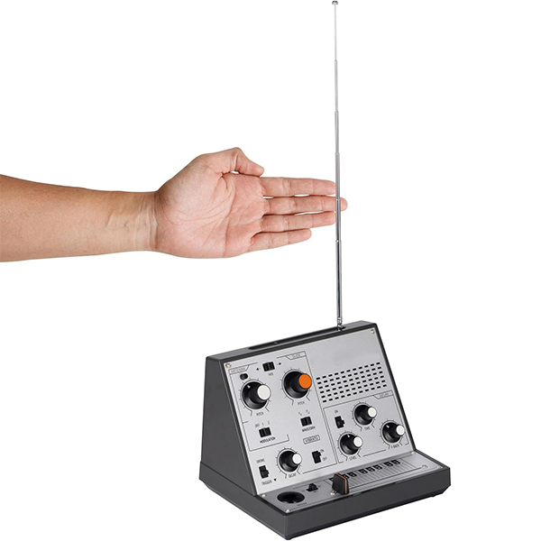 Portable haptic synthesizer retro analog tone