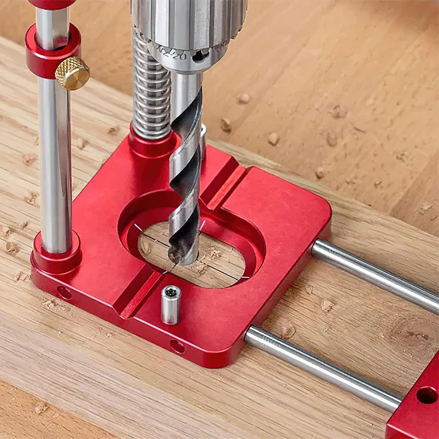 Woodworking Dowel Jig – Portable Drill Hole Positioner for Precision Drilling