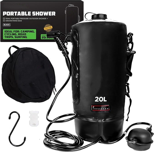 5 Gal Portable Solar Camping Shower