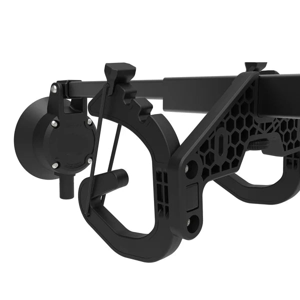 Car-mounted fishing rod holder