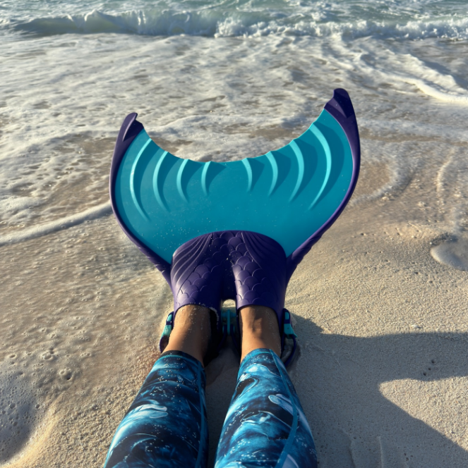 Adult Monofin – Silicone Mermaid Fin for Swimming & Fitness