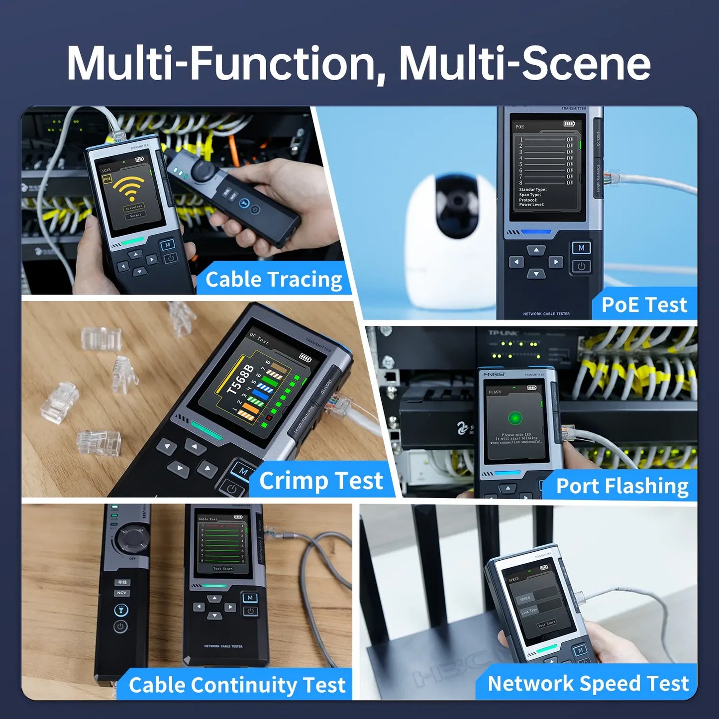 Multifunctional Network Cable Tracker